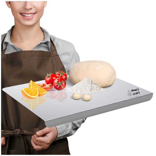 Stainless Steel Chopping Board 350x300mm (Counter Top)